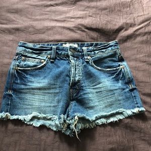 Free people Jean shorts